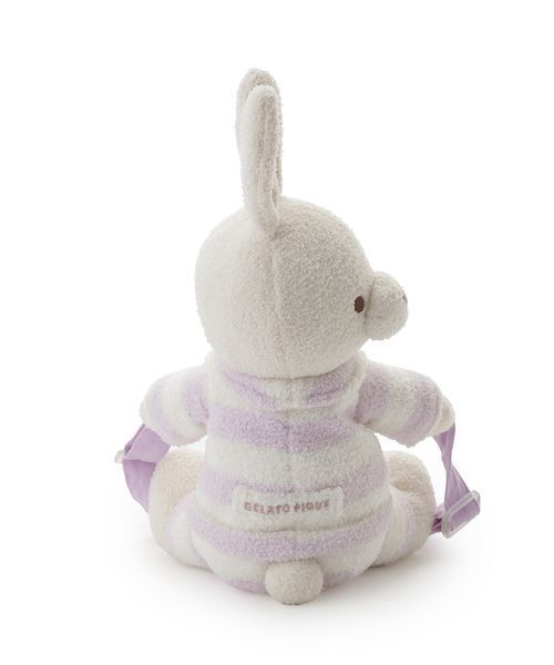 gelato pique（ジェラートピケ）の「【KIDS】エアリーモコラビットポシェット（ショルダーバッグ・キッズ・ラベンダー・F）」の14枚目の写真