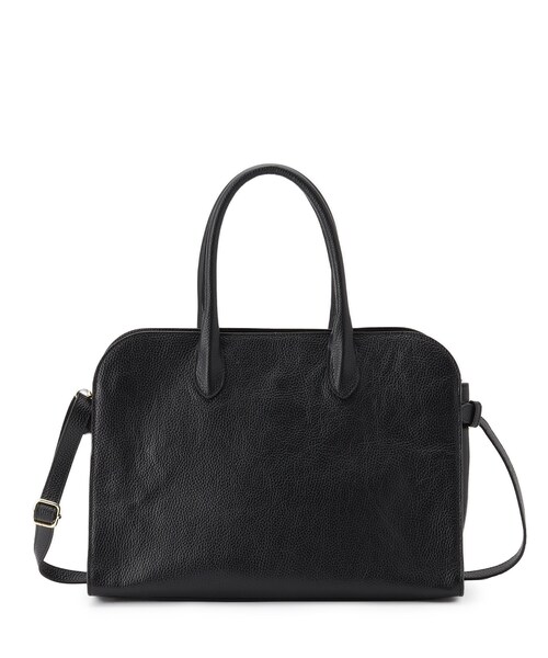 MILOS（ミロス）の「MILOS（ミロス）サイドベルト付きトートバッグ（トートバッグ・レディース・ブラック・00）」の2枚目の写真