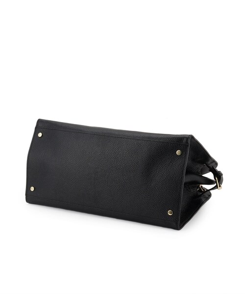 MILOS（ミロス）の「MILOS（ミロス）サイドベルト付きトートバッグ（トートバッグ・レディース・ブラック・00）」の5枚目の写真