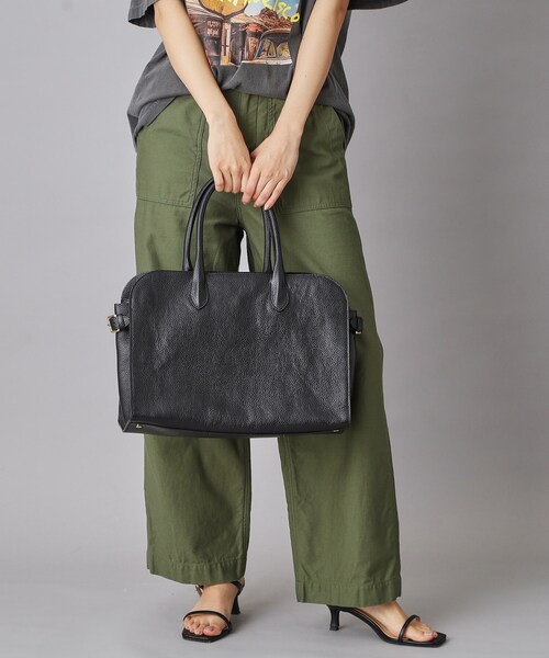 MILOS（ミロス）の「MILOS（ミロス）サイドベルト付きトートバッグ（トートバッグ・レディース・ブラック・00）」の10枚目の写真