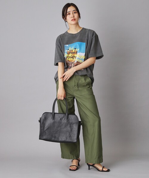 MILOS（ミロス）の「MILOS（ミロス）サイドベルト付きトートバッグ（トートバッグ・レディース・ブラック・00）」の11枚目の写真