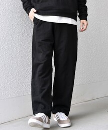 SHIPS any:〈洗濯機可能〉コットン ジャガード 裏毛 スウェット イージー パンツ(セットアップ対応)◇