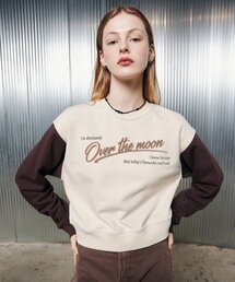 L2 THE MOON SWEATSHIRT(BROWN)
