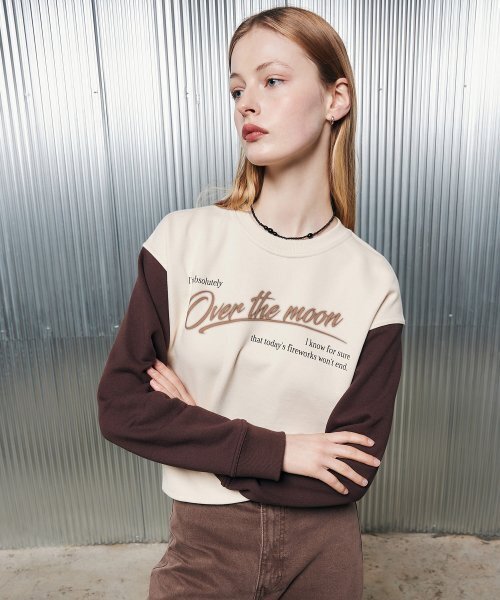 LARTIGENT(ラーティゼン)の「L2 THE MOON SWEATSHIRT(BROWN)(スウェット・レディース・その他・FREE)」の4枚目の写真