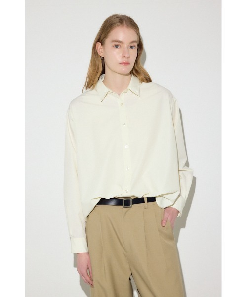 AZUL by moussy(アズールバイマウジー)の「レギュラーカラーアソートシャツ(シャツ/ブラウス・レディース・ライトベージュ/ブルー系その他/オフホワイト/イエロー系その他・FREE)」の5枚目の写真