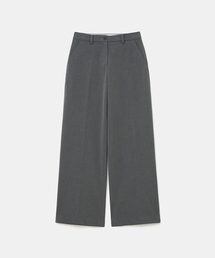 UNIFORM BRIDGE（ユニフォームブリッジ）の「wide slacks(womens) grey（スラックス）」