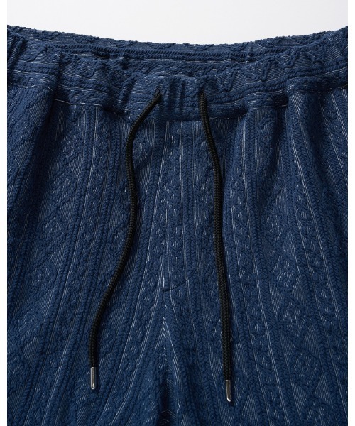 wjk(ダヴルジェイケイ)の「jacquard summer knit shorts(その他パンツ・メンズ・トップグレー/ブラック/ネイビー・SMALL/MEDIUM/LARGE/X-LARGE)」の8枚目の写真