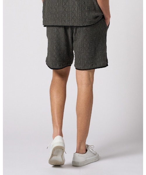 wjk(ダヴルジェイケイ)の「jacquard summer knit shorts(その他パンツ・メンズ・トップグレー/ブラック/ネイビー・SMALL/MEDIUM/LARGE/X-LARGE)」の19枚目の写真