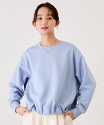 軽量ボンディングボリュームプルオーバー