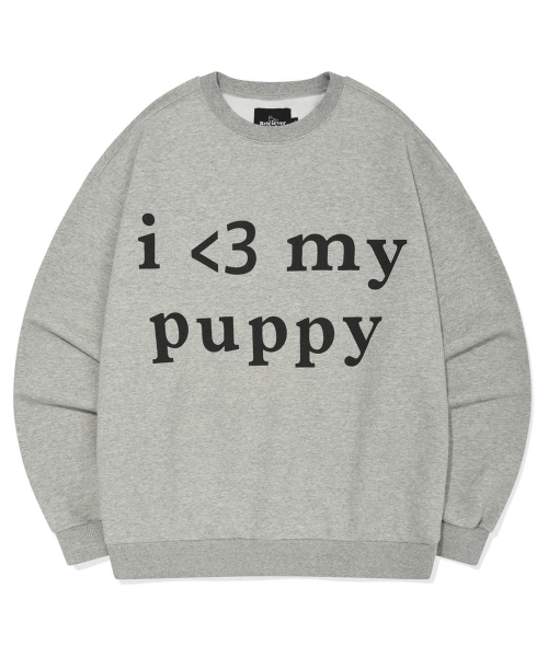 Retriever Club（レトリーバークラブ）の「LOVE PUPPY CREWNECK [GRAY]（スウェット・レディース・その他・S/L）」の11枚目の写真