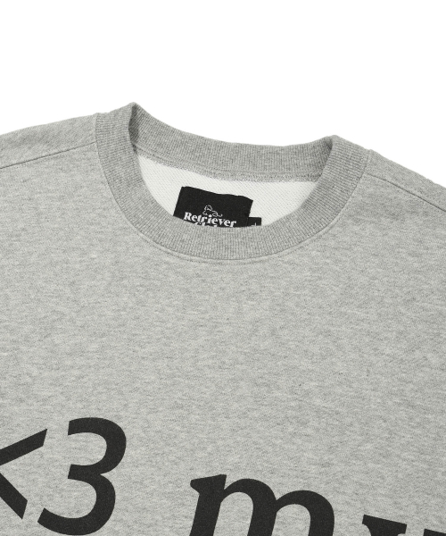 Retriever Club（レトリーバークラブ）の「LOVE PUPPY CREWNECK [GRAY]（スウェット・レディース・その他・S/L）」の13枚目の写真
