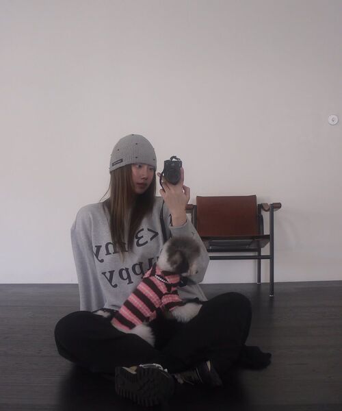 Retriever Club（レトリーバークラブ）の「LOVE PUPPY CREWNECK [GRAY]（スウェット・レディース・その他・S/L）」の6枚目の写真