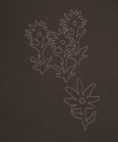 THECOLDESTMOMENT（ザコールデストモーメント）の「TCM garden long sleeve (brown)（Tシャツ/カットソー・レディース・その他・M/L）」の5枚目の写真