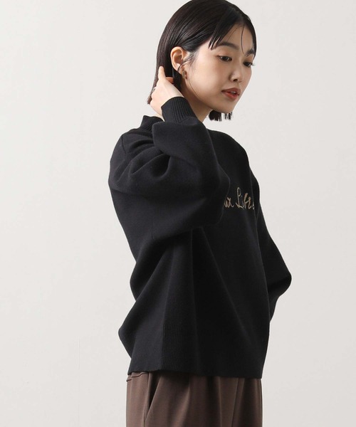 セール】Cielダブルジャガードロゴニット（ニット/セーター