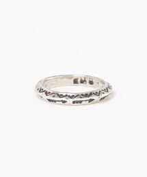 ERICKA NICOLAS BEGAY（エリッカ ニコラス ビゲイ）の「【ERICKA NICOLAS BEGAY】 NAVAJO STAMP RING SVRG TA ST（リング）」