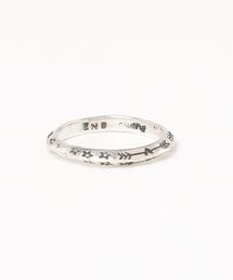 ERICKA NICOLAS BEGAY（エリッカ ニコラス ビゲイ）の「【ERICKA NICOLAS BEGAY】 NAVAJO STAMP RING SVRG TA ST（リング）」
