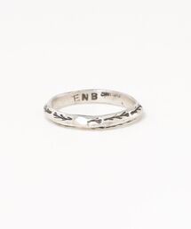 ERICKA NICOLAS BEGAY（エリッカ ニコラス ビゲイ）の「【ERICKA NICOLAS BEGAY】 NAVAJO STAMP RING SVRG TA ST（リング）」