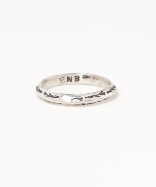 ERICKA NICOLAS BEGAY(エリッカ ニコラス ビゲイ)の「【ERICKA NICOLAS BEGAY】 NAVAJO STAMP RING SVRG TA ST(リング・メンズ・E/D/I/G/B/C/K/J/H/A/F/L・13号/12号/20号/17号/10号/23号/22号/14号/24号)」の8枚目の写真