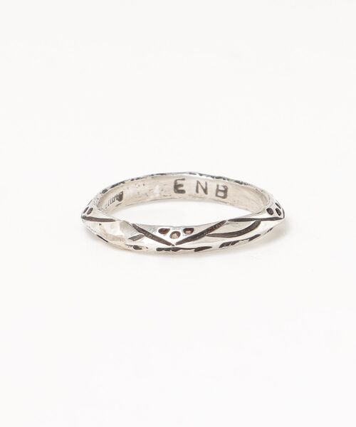 ERICKA NICOLAS BEGAY(エリッカ ニコラス ビゲイ)の「【ERICKA NICOLAS BEGAY】 NAVAJO STAMP RING SVRG TA ST(リング・メンズ・E/D/I/G/B/C/K/J/H/A/F/L・13号/12号/20号/17号/10号/23号/22号/14号/24号)」の10枚目の写真