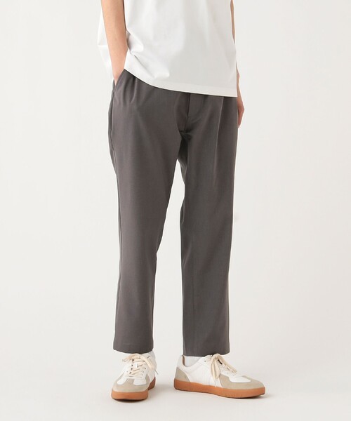 BEAMS HEART（ビームスハート）の「COOLMAX ポリトロ テーパード パンツ【接触冷感】（その他パンツ・メンズ・ブラウン系その他2/ブラック/チャコールグレー/グレー/ネイビー/ダークブラウン・XL/L/M/S）」の4枚目の写真