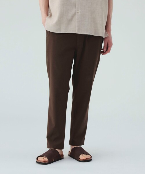 BEAMS HEART(ビームスハート)の「ポリトロ テーパード パンツ(吸水速乾・接触冷感)(その他パンツ・メンズ・ブラウン系その他2/ブラック/チャコールグレー/グレー/ネイビー/ダークブラウン・XL/L/M/S)」の19枚目の写真