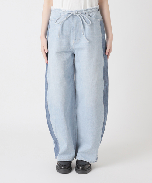 JOURNAL STANDARD(ジャーナルスタンダード)の「13ozカラーライン デニム(デニムパンツ・レディース・ベージュ/ブルー系その他・36/38)」の21枚目の写真