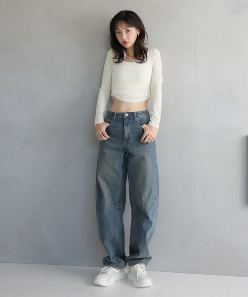 VIVIAN(ヴィヴィアン)の「ラメメッシュレースアップスニーカー(スニーカー・レディース・ピンク/アイボリー・LL/L/M)」の14枚目の写真