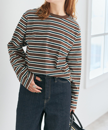 Spick & Span | マルチボーダーTシャツ(Tシャツ/カットソー)
