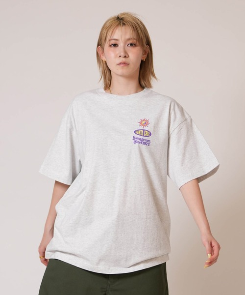 SANTA CRUZ(サンタクルーズ)の「SANTA CRUZ/サンタクルーズ 半袖 Tシャツ レディース SC FUN MAP S/S TEE ムラサキ限定 502262434(Tシャツ/カットソー・レディース・シルバーグレー/ホワイト/ブラック/イエロー・L/XL/M)」の13枚目の写真