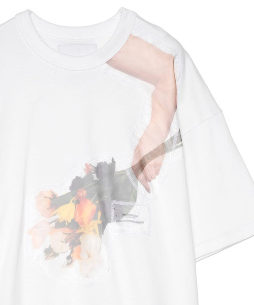 セール】yoshiokubo ヨシオクボ / BUNCH OF FLOWERS S/S T フラワー