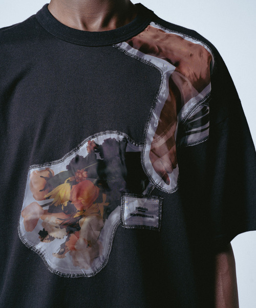 ꒰*꒱様 トップス セール】yoshiokubo ヨシオクボ / BUNCH OF FLOWERS S/S T フラワー
