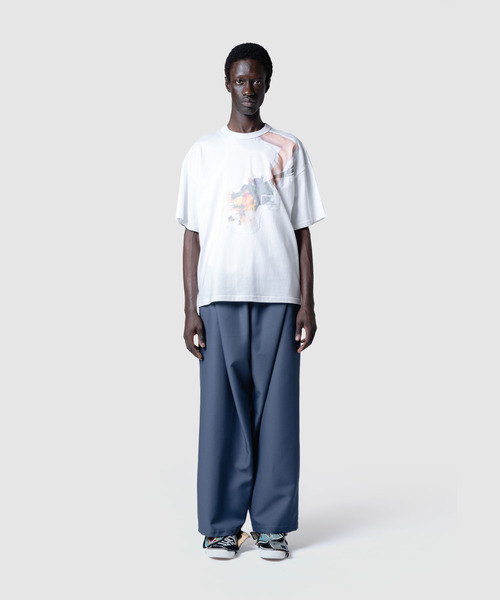 セール】yoshiokubo ヨシオクボ / BUNCH OF FLOWERS S/S T フラワー