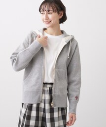 Dessin（デッサン）の「【ユニセックス/洗える】吊り裏毛フーデッドパーカー（パーカー）」