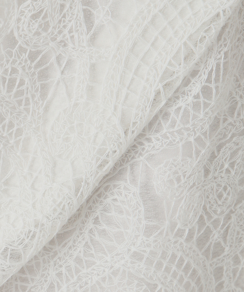 La TOTALITE（ラトータリテ）の「【洗える】TORRAZZO DONNA/トラッゾドンナ 別注レーススカート（スカート・レディース・アイボリー/ブラック/ホワイト・FREE）」の21枚目の写真