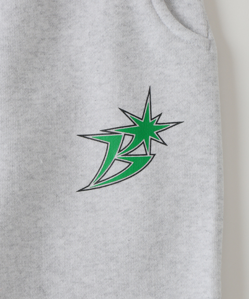 BOTT（ボット）の「BoTT / ボット B Logo Sweatpant（スウェットパンツ・メンズ・ブラック/ライトグレー・X-LARGE/LARGE/MEDIUM）」の5枚目の写真