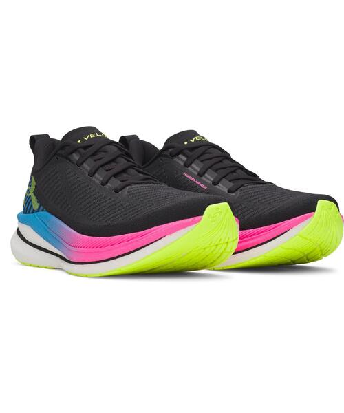 UNDER ARMOUR（アンダーアーマー）の「UAベロシティ SPD（ランニング/レディース）（スニーカー・レディース・ブラック系その他3・23.5cm/25.5cm/24.0cm/24.5cm/26.0cm/23.0cm/25.0cm/22.5cm）」の4枚目の写真