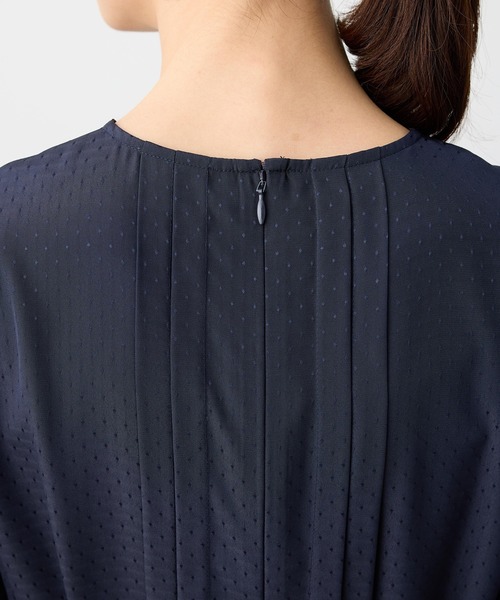 A/C DESIGN BY ALPHA CUBIC（エーシーデザインバイアルファキュービック）の「フロントタックワンピース【ファーストライン】（ワンピース・レディース・ネイビー/ブラック・9号/11号/13号）」の16枚目の写真