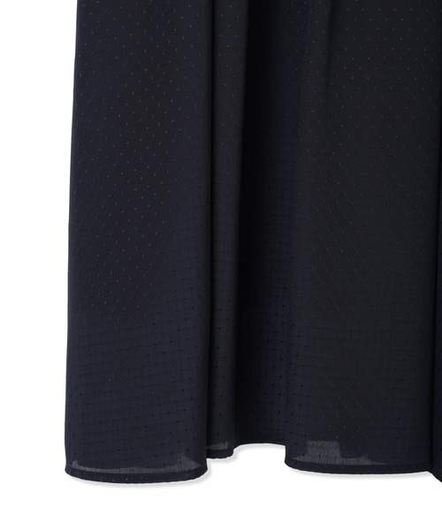 A/C DESIGN BY ALPHA CUBIC（エーシーデザインバイアルファキュービック）の「フロントタックワンピース【ファーストライン】（ワンピース・レディース・ネイビー/ブラック・9号/11号/13号）」の3枚目の写真