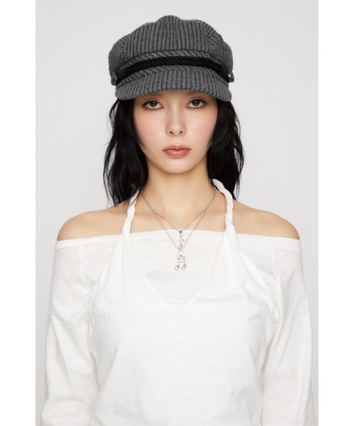 LAGUA GEM(ラグアジェム)の「HALTER NECK CUT チュニック(Tシャツ/カットソー・レディース・ブラック/カーキ/ホワイト・FREE)」の18枚目の写真