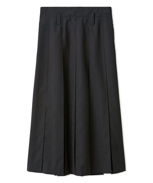 Mila Owen（ミラオーウェン）の「プリーツタックスカート（スカート・レディース・チャコールグレー/キャメル/チェック・1/0）」の14枚目の写真