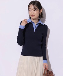 Mystrada | シャツドッキングニット(ニット/セーター)