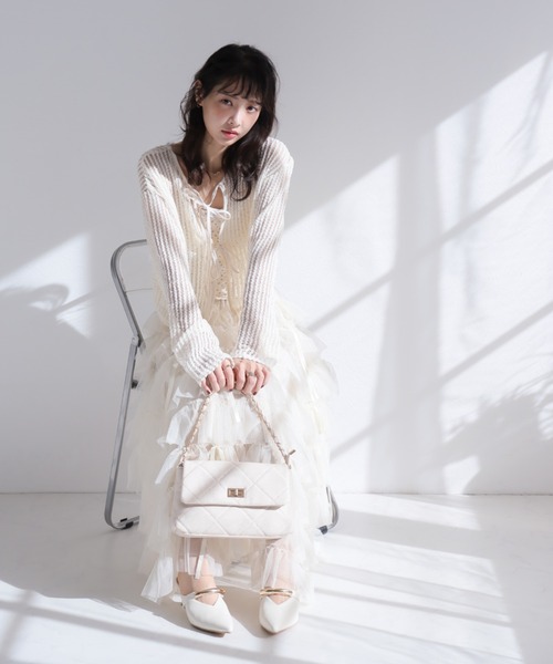 VIVIAN(ヴィヴィアン)の「ゴールドモチーフミュールパンプス(パンプス・レディース・ブラック/アイボリー・LL/L/M/S)」の11枚目の写真