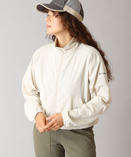 Columbia（コロンビア）の「撥水 Columbia/ ウィメンズ アメイズ ストレッチ ジャケット /コロンビア（その他アウター・レディース・ブルー/ブラック/ベージュ・S/L/XL/M）」の2枚目の写真