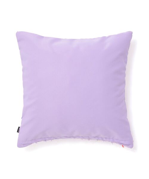 ファンシーツイード クッションカバー 450×450 パープル（C-075