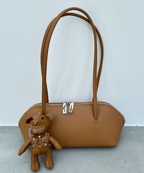 BARNYARDSTORM(バンヤードストーム)の「BARNYARDSTORM / Mr.Mベアチャーム【『ネルソンさん』YouTubeご紹介アイテム】(キーホルダー・レディース・ブラック/ピンク/キャメル・FREE)」の13枚目の写真