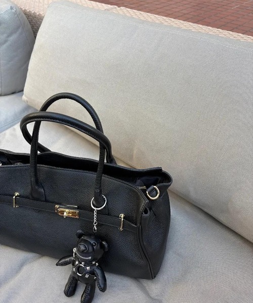 BARNYARDSTORM(バンヤードストーム)の「BARNYARDSTORM / Mr.Mベアチャーム【『ネルソンさん』YouTubeご紹介アイテム】(キーホルダー・レディース・ブラック/ピンク/キャメル・FREE)」の18枚目の写真