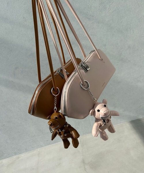 BARNYARDSTORM(バンヤードストーム)の「BARNYARDSTORM / Mr.Mベアチャーム【『ネルソンさん』YouTubeご紹介アイテム】(キーホルダー・レディース・ブラック/ピンク/キャメル・FREE)」の21枚目の写真