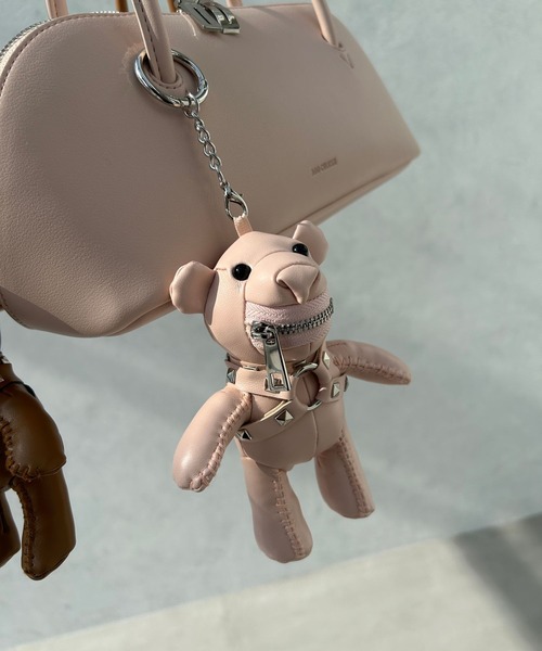 BARNYARDSTORM(バンヤードストーム)の「BARNYARDSTORM / Mr.Mベアチャーム【『ネルソンさん』YouTubeご紹介アイテム】(キーホルダー・レディース・ブラック/ピンク/キャメル・FREE)」の22枚目の写真