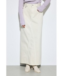 AZUL BY MOUSSY（アズールバイマウジー）の「AZUL DENIM カラーストレートデニムスカート（デニムスカート）」