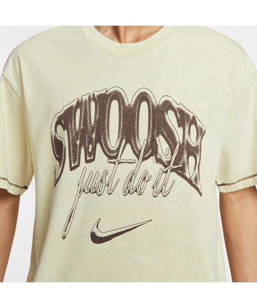 NIKE(ナイキ)の「NIKE/ナイキ U NSW TEE M90 PCKT VNTG(Tシャツ/カットソー・メンズ・ベージュ/グリーン・M/S/L/XL/2XL)」の5枚目の写真